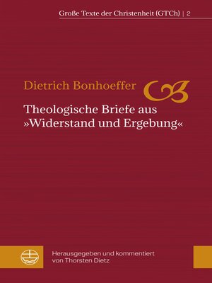 cover image of Theologische Briefe aus "Widerstand und Ergebung"